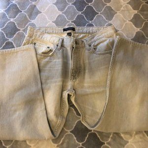 BANANA REPUBLIC JEANS - 33 X 26 - LIGHT GRAY